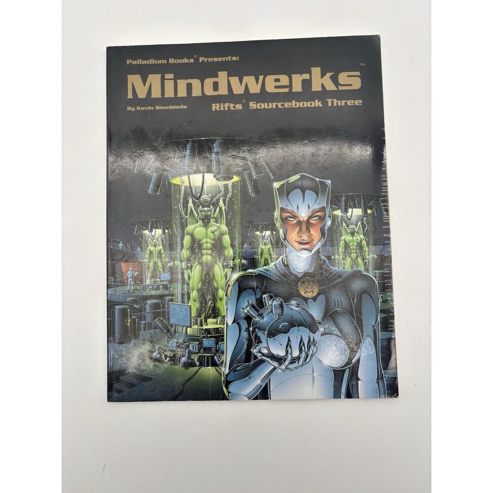 Rifts RPG: Sourcebook Three - Mindwerks PLB812 by Kevin Siembieda, Palladium VG